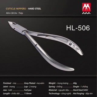 Aaa_combo kềm cắt da hl506 20 cây
