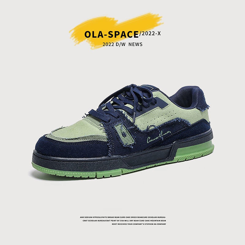 Niche sneakers men's shoes 2022 spring new couple all-match student sports casual shoes skateboard shoes trendy shoes 7TOI