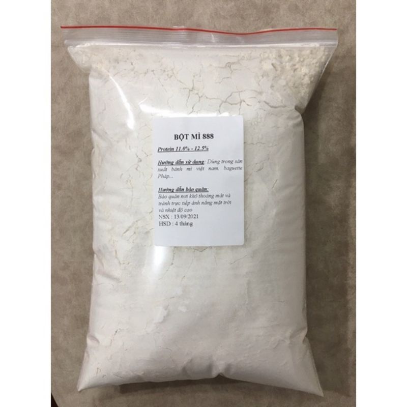 1kg bột mì số 11 bông hồng xanh tách từ bao 25kg