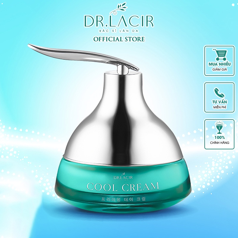 Kem Face Lạnh Dưỡng Da Chống Nắng 5 in 1 Dr.Lacir Cool Cream 35gr DR08