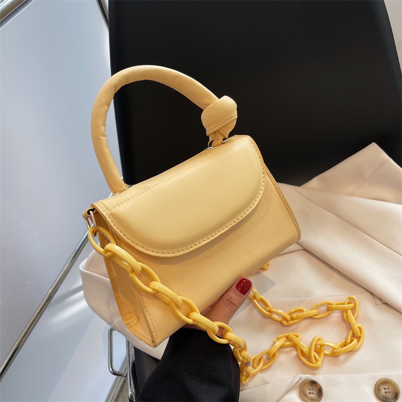 Túi Đeo Vai Màu Kẹo Phong Cách Phương Tây Cổ Điển Thời Trang Mùa Xuân 2022 Cho Nữ