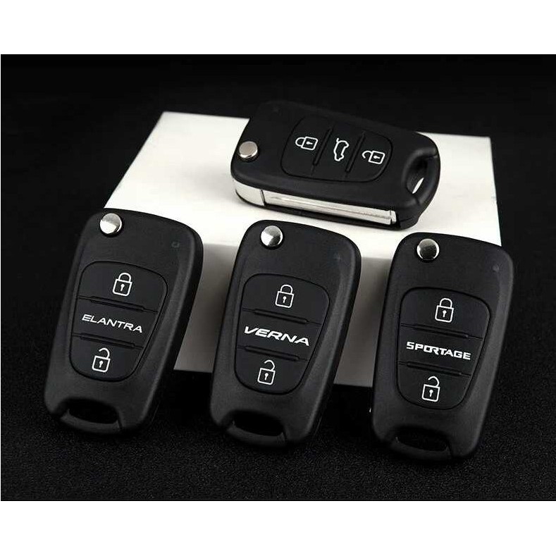 Vỏ chìa khóa gập Huyndai Morning, Kia Cerato, Hyundai Elantra