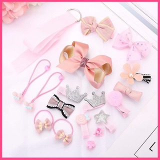 Sét kẹp tóc 18 chi tiết cho Bé gái
