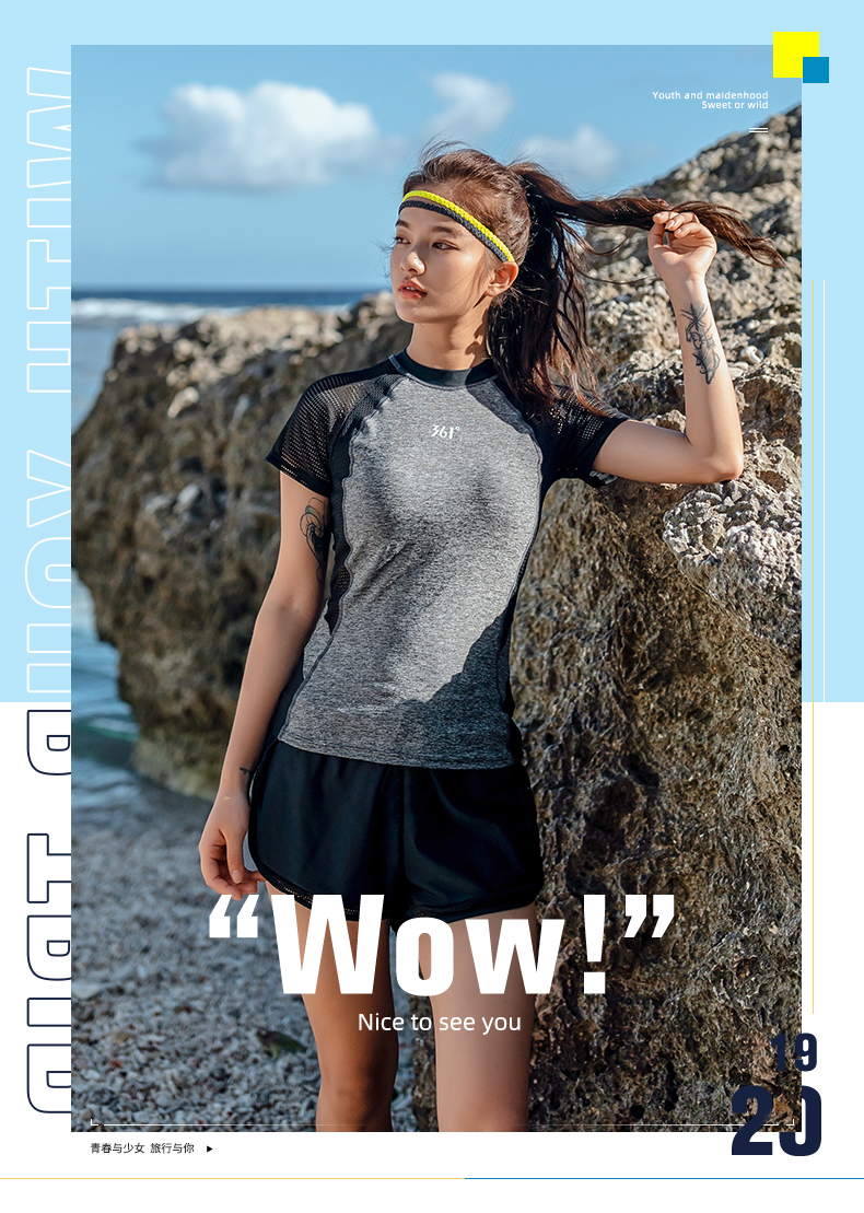 Bộ Đồ Bơi Hai Mảnh 361 Độ Cho Nữ | BigBuy360 - bigbuy360.vn