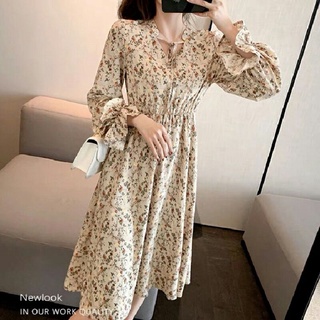 váy hoa lụa tay bèo xinh xắn