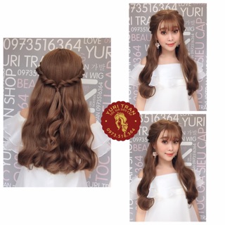 Tóc bộ Sóng nước vàng rêu