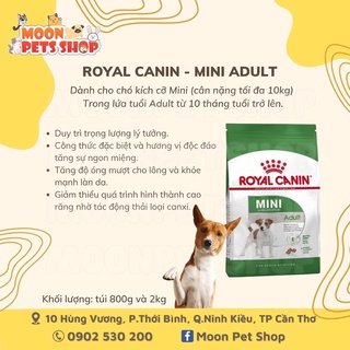 Thức ăn chó Royal Canin Mini Adult 800g