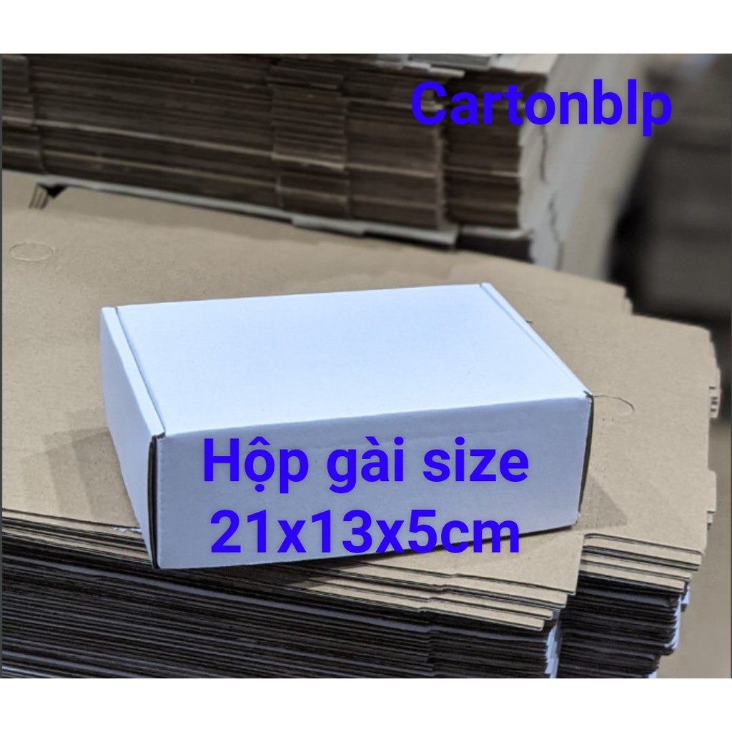 50 HỘP CARTON GÀI SIZE 21X13X5CM