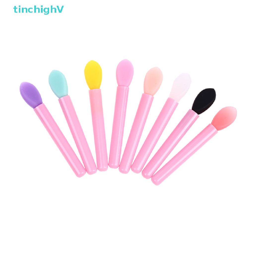 Set 10 Cọ Tô Son Môi Bằng Silicone Tiện Dụng
