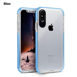 Shockproof TPU silicone iPhone X phone case
