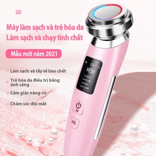 Máy massage mặt - Dụng cụ làm đẹp tại nhà - Nâng cơ và làm săn chắc da mặt - Làm mờ nếp nhăn và phù hợp cho da nhạy cảm