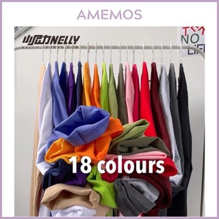 [Part 2-SẴN] Áo thun trơn dài tay cotton nam nữ Nelly Heybig mã ATNL50