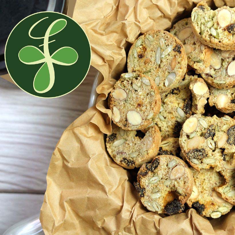 Bánh Biscotti Matcha ăn kiêng Nguyên cám LUCfoods - Lành mạnh, Thơm ngon, Phù hợp Eat clean [100g-300g] | BigBuy360 - bigbuy360.vn