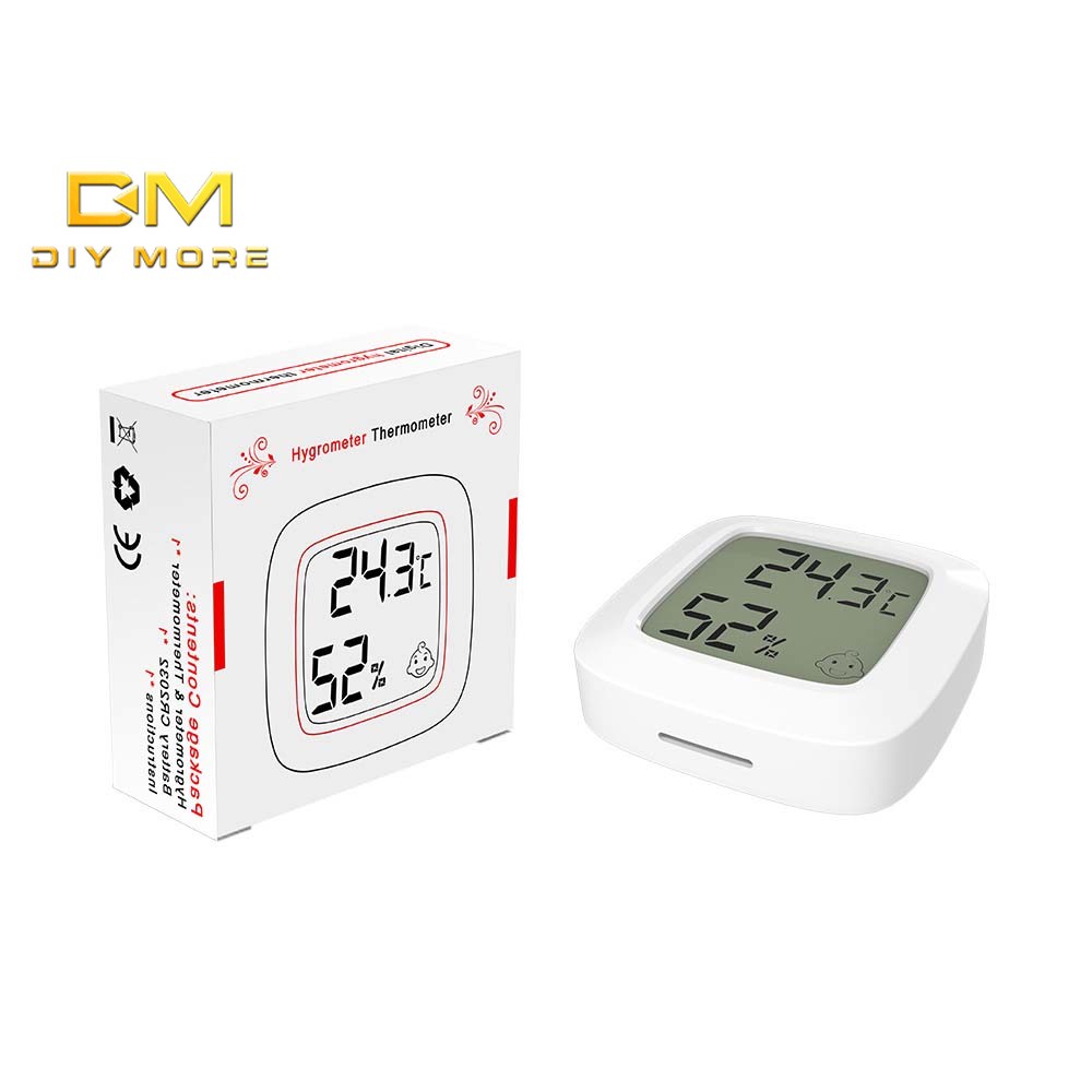 DIYMORE Nhiệt Kế Điện Tử Mini Diy Dùng Cho Phòng Ngủ Của Bé