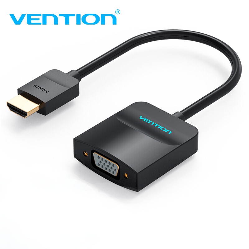 Dây cáp VENTION kết nối âm thanh chuyển đổi cổng HDMI sang VGA HD 1080P