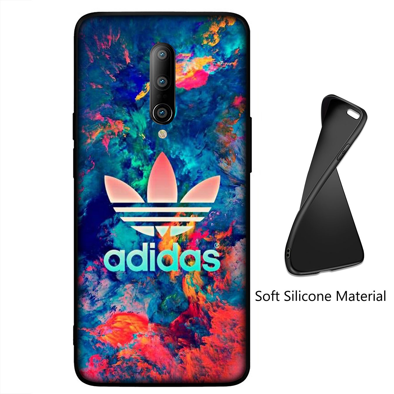 Ốp điện thoại silicon mềm logo Adidas B5 cho Samsung Galaxy A11 A31 A10 A20 A30 A50 A10S A20S A30S A50S A71 A51