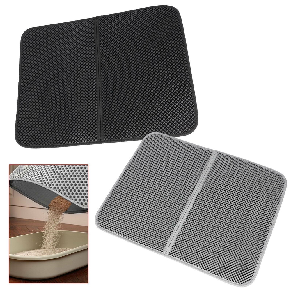 Thảm EVA Hai Lớp Chống Thấm Nước Có Thể Gấp Gọn Dùng Làm Chỗ Đi Vệ Sinh Cho Mèo Cưng