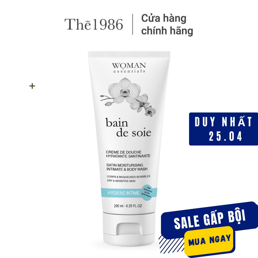 Gel vệ sinh dưỡng ẩm vùng kín Woman Essentials Bain De Soie 200ml