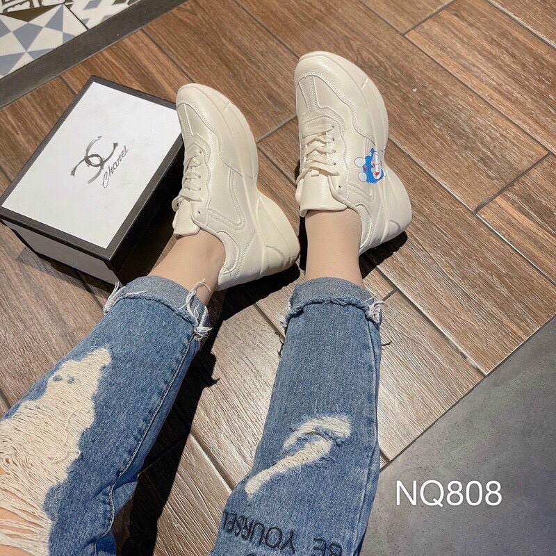 Giày BATA Doraemon đế nâu sang trọng Đ753