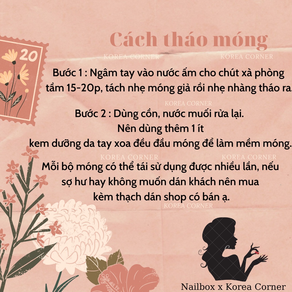 [Sẵn+Hỏa tốc]Bộ 24 MÓNG DÀI TRƠN LÌ - 4 MÀU [ TẶNG DŨA KÈM KEO ]