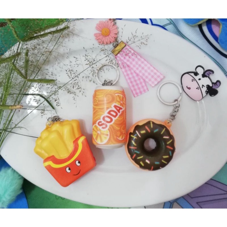 Squishy hình đồ ăn & nước uống thơm nức mũi