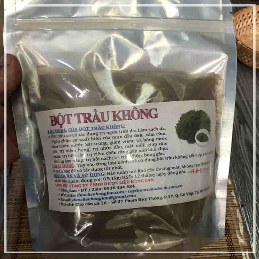 Bột Trầu không 500g Sấy Lạnh 100% Nguyên Chất - Hàng Công ty loại 1