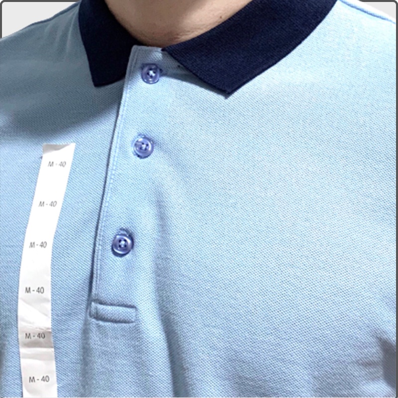 Áo polo nam tay lỡ cao cấp trơn đẹp HL06
