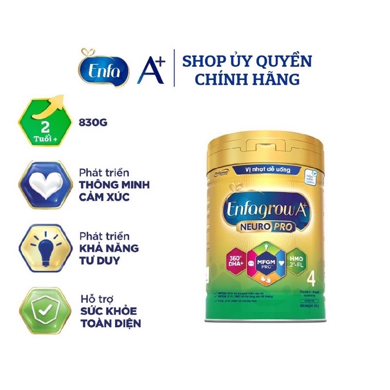 SƯA BỘT ENFAGROW 4 830g