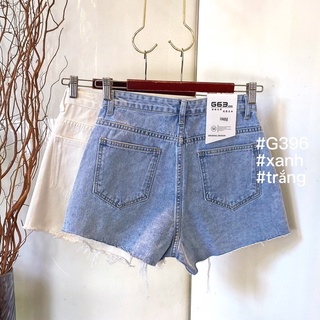 Quần short nữ jean rách đùi