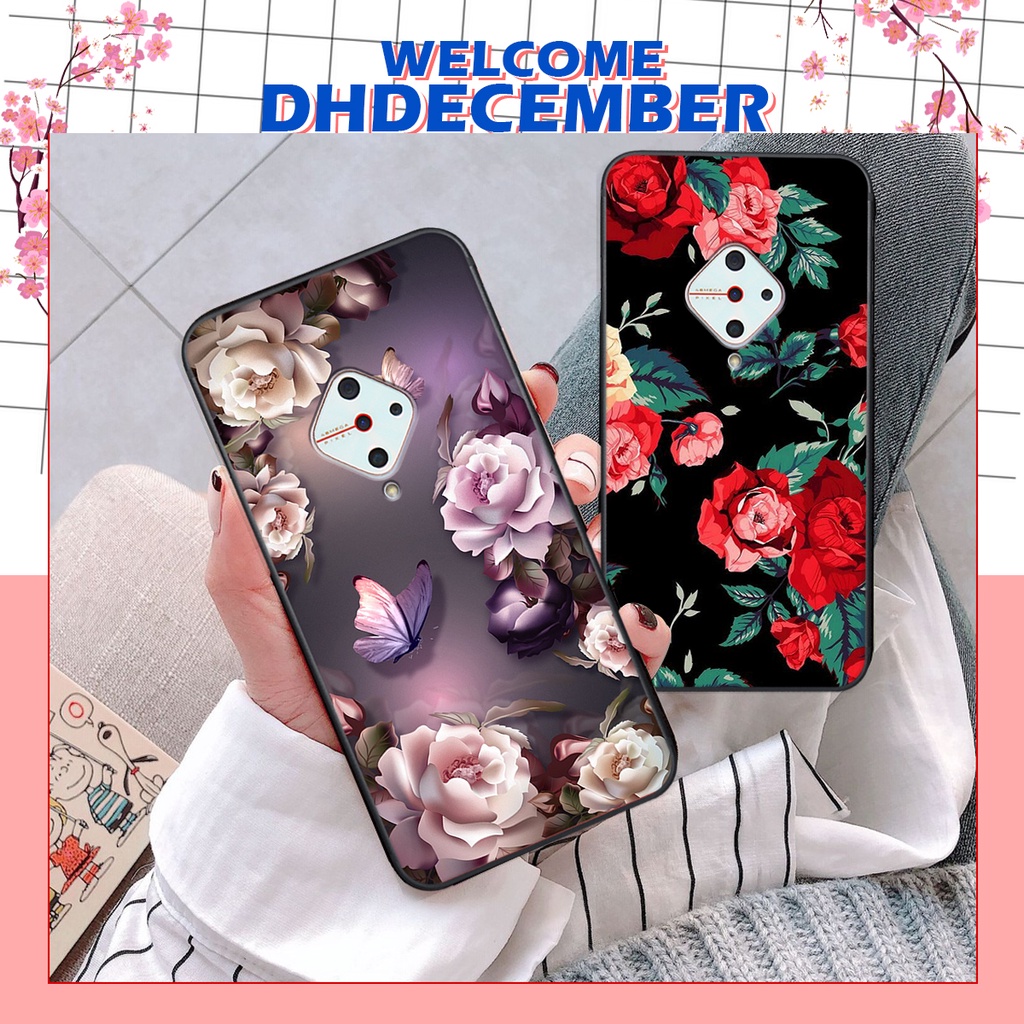 Ốp lưng Vivo S1 PRO in hình hoa tinh tế , mới mẻ DH DECEMBER