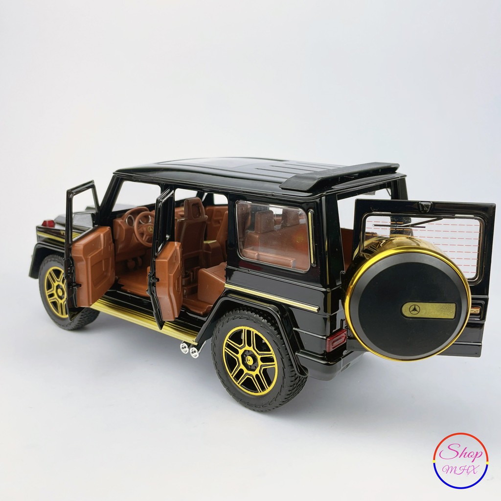 Xe đồ chơi mô hình sắt Mercedes-AMG G63 G-Klessa TẶNG KÈM BIỂN SỐ tỉ lệ 1:24