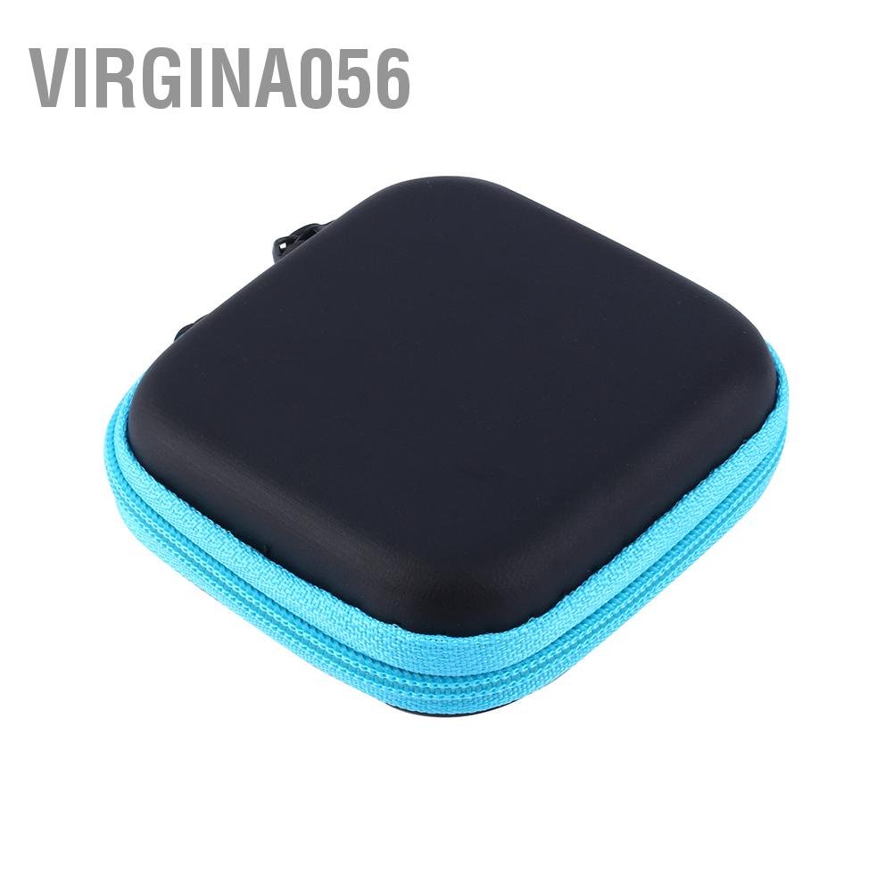 Hàng Hot Hộp cứng Hộp đựng đồ tiện ích Túi đựng cho tai nghe vòng đeo chìa khóa Cáp USB Đường dữ liệu Hàng giao ngayVirgina056