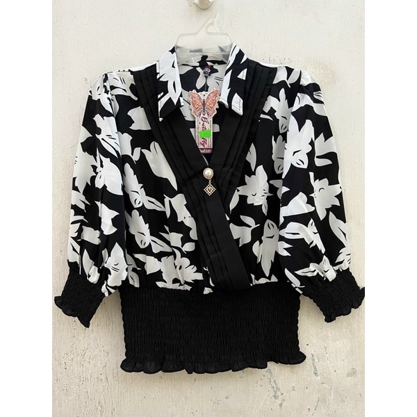 Áo sơ mi nữ bo lai dấu bụng