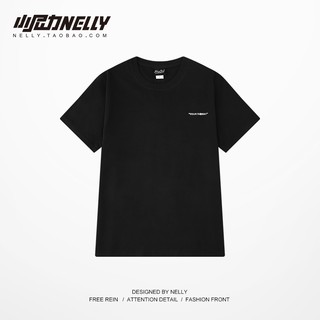 (A145) Áo phông đen unsiex NELLY basic size S đến 3XL (kèm ảnh thật ở cuối)