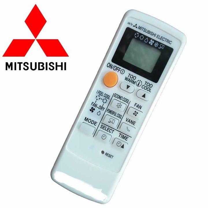 Remote Máy Lạnh Mitsubishi Electric - Mặt Trắng