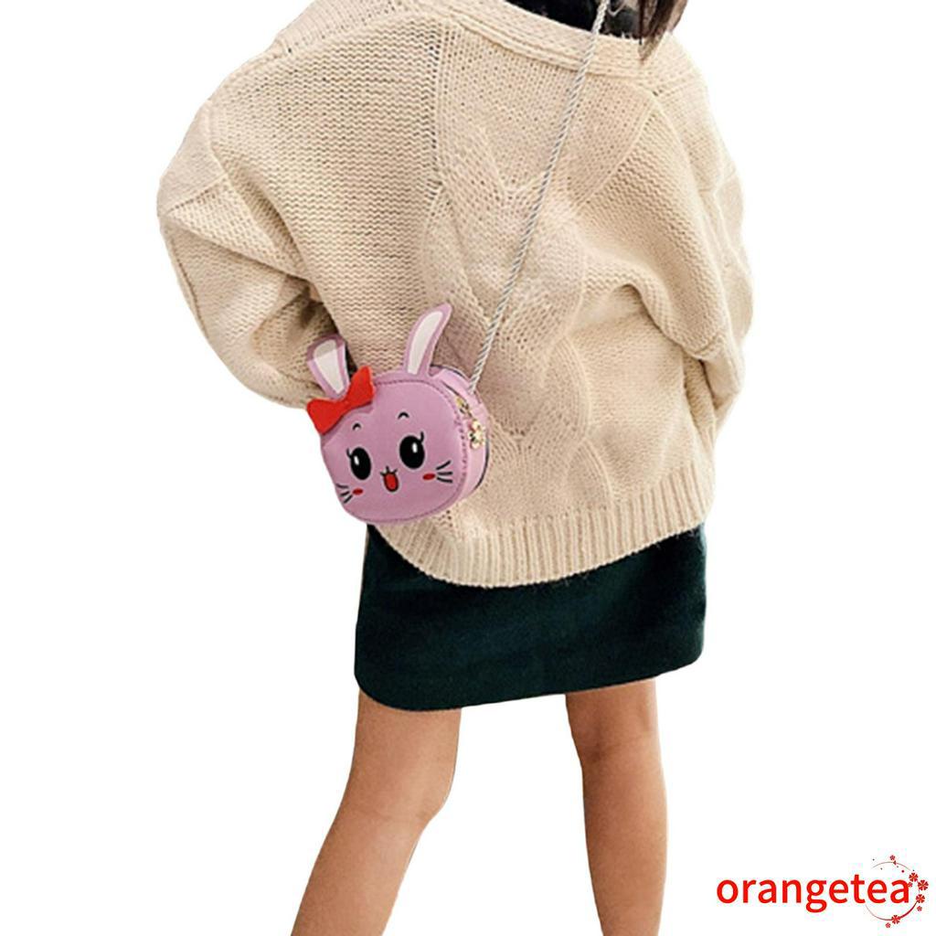 Túi đeo chéo hình thỏ hoạt hình dễ thương cho bé gái