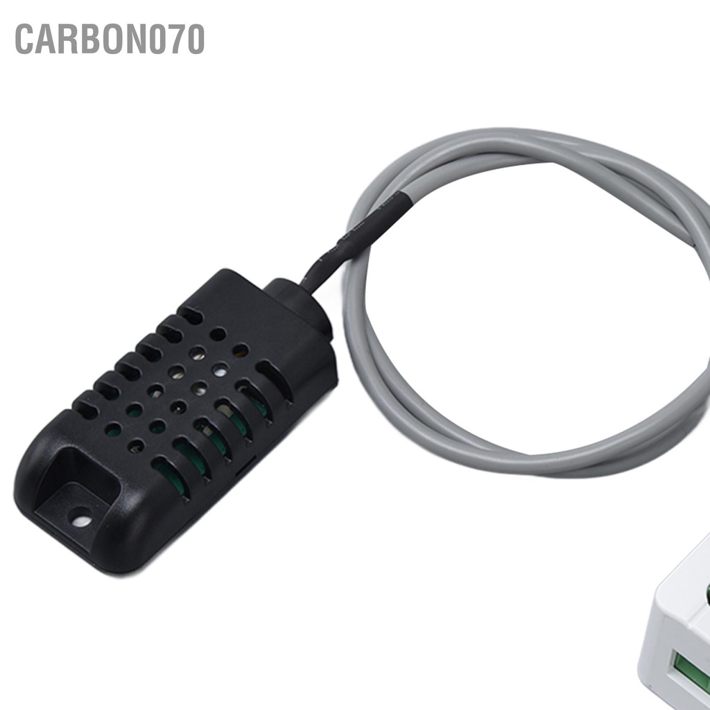 [Hàng Sẵn] Mô Đun Công Tắc Cảm Biến Nhiệt Độ ẩm WIFI thông minh Thời gian ứng dụng Điều khiển từ xa với Đầu dò cho Nhà kính TUYA 90‑250V【Carbon070】