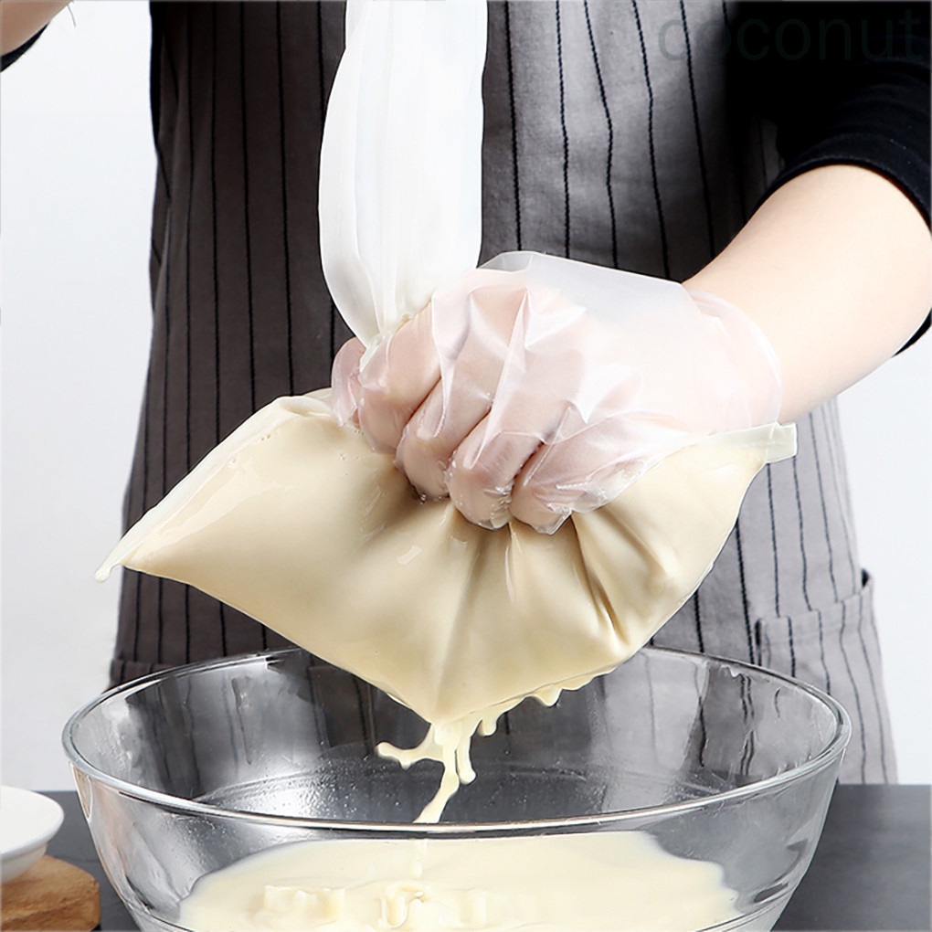 Set 200 Tấm Lưới Lọc Bằng Nylon Thân Thiện Với Môi Trường Có Dây Rút Tiện Dụng