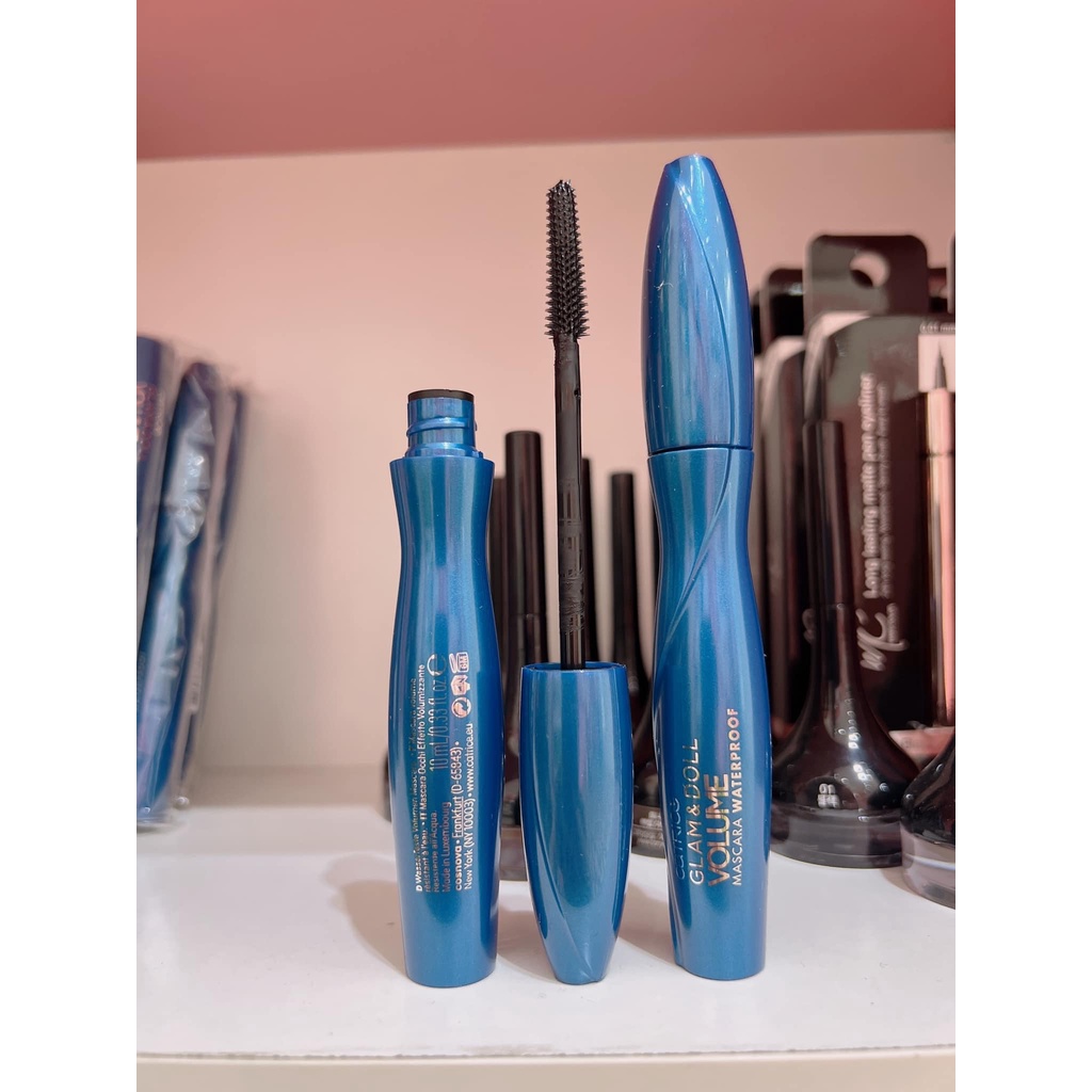 Mascara chuốt mi CATRICE Glam &amp; Doll Volume dài mi và cong