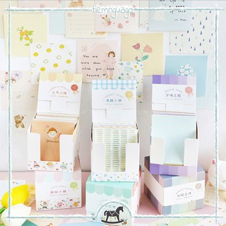 Hộp 150 Note Ghi Chú Xinh Xắn Giấy Note Ghi Chú, Giấy Ghi Chú, Giấy Note Cute Trang Trí Bullet Journal - Tiệm Ngựa Gỗ