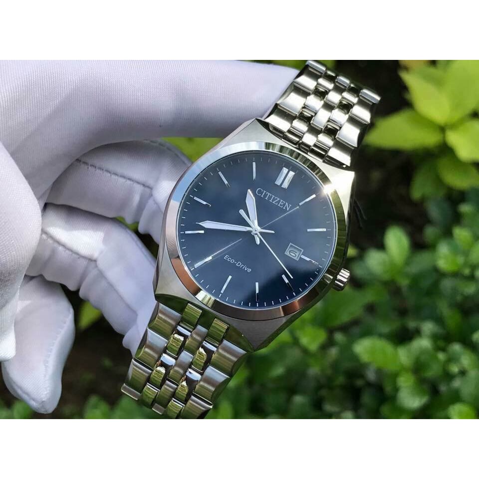 Đồng hồ cặp đôi Citizen Corso  BM7330-59L và EW2290-54L - Máy quartz pin năng lượng ánh sáng - Kính cứng