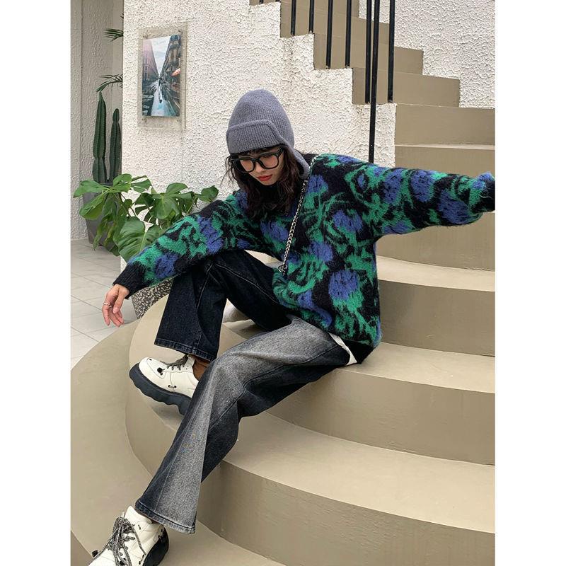 ☄▨Quần Jeans Dài Lưng Cao Ống Đứng Màu Đen Thời Trang Thu Đông Cho Nữ | BigBuy360 - bigbuy360.vn