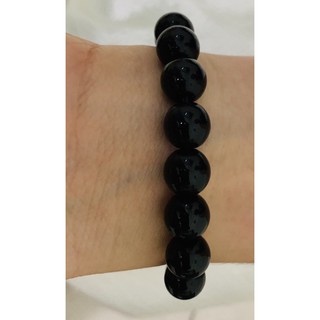Vòng tay tỳ hưu đá obsidian
