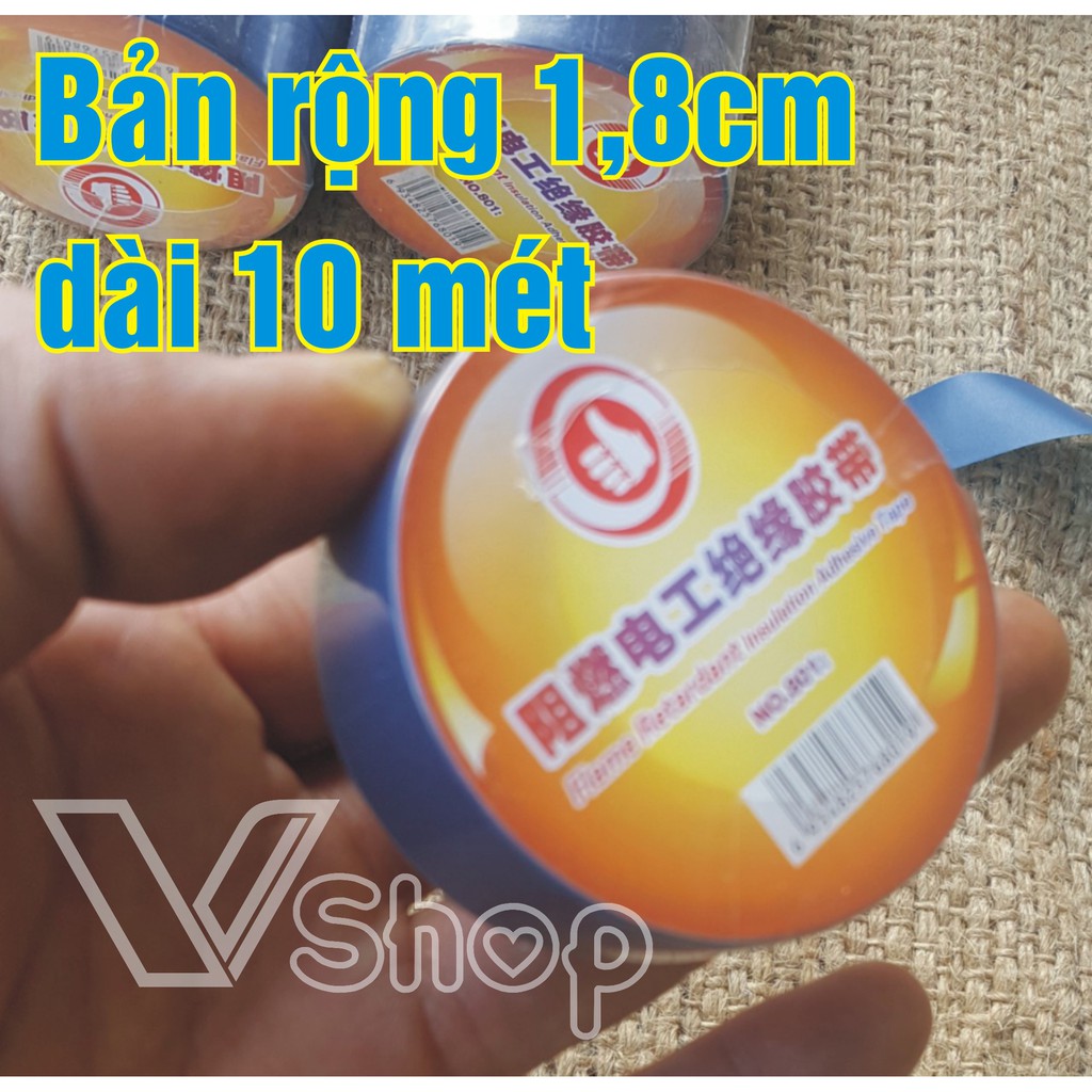 Băng keo thợ điện, băng dính cách điện. 1 cuộn