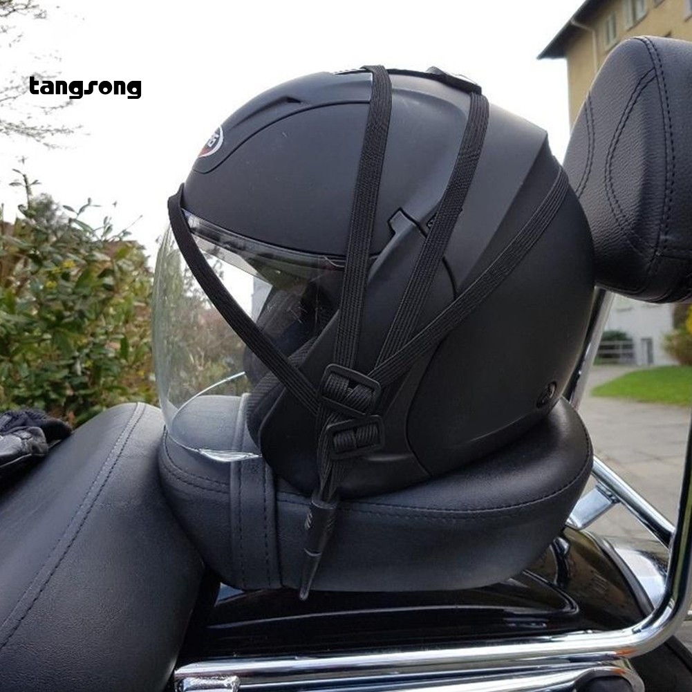 Dây ràng hành lý co giãn có 2 móc cho xe mô tô