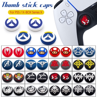 Vỏ bọc nút bấm chơi game chất liệu silicon cho Ps5 / X-Box Series X