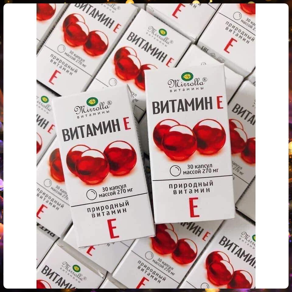 [SÁNG DA-MỜ NÁM] VITAMIN E ĐỎ NGA 400MG SANOFI - CHUẨN AUTH- TỐT GẤP 5 LẦN VITAMIN E THƯỜNG | BigBuy360 - bigbuy360.vn