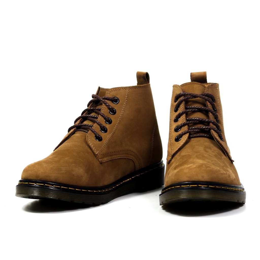 Giày Boots Dr.68 Nubuck Nâu da bò nubuck Lucas Shoes size 35->44 | WebRaoVat - webraovat.net.vn