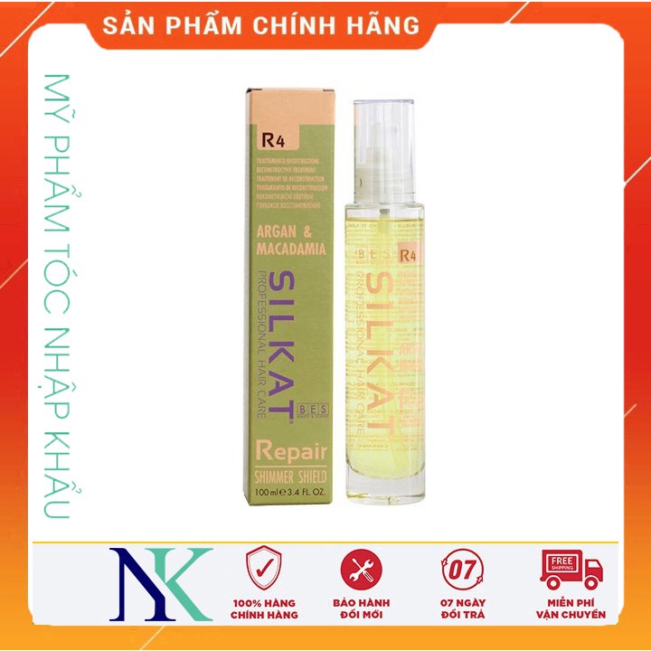 TINH DẦU ARGAN BES R4 SHIMMER SHIELD 100ML