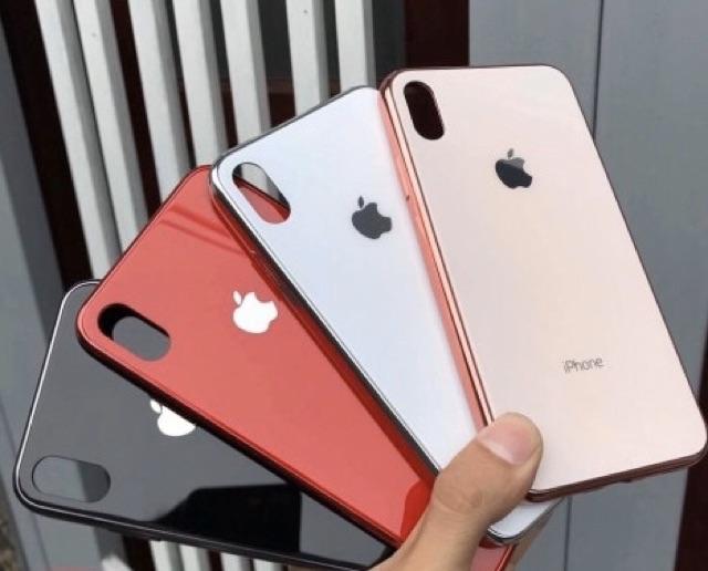 Ốp lưng kính cường lực iphone XR/X/XS/XS MAX/11/11PRO/11PRO MAX/6/6s/7/8/6plus/6splus/7plus/8plus- Hàng Cao Cấp